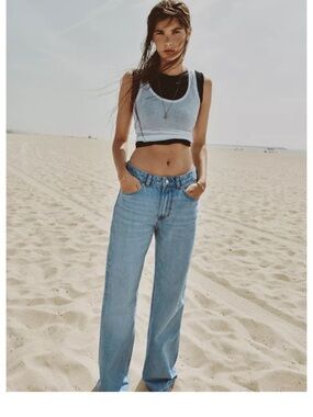 HIGH-WAISTED FULL LENGTH Z1975 STRAIGHT LEG JEANS